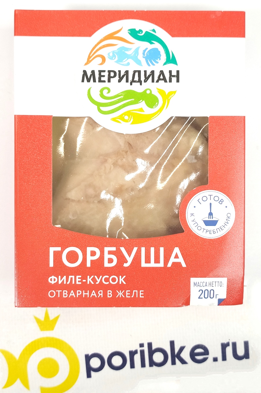 Горбуша филе кусок в желе Меридиан 200 г