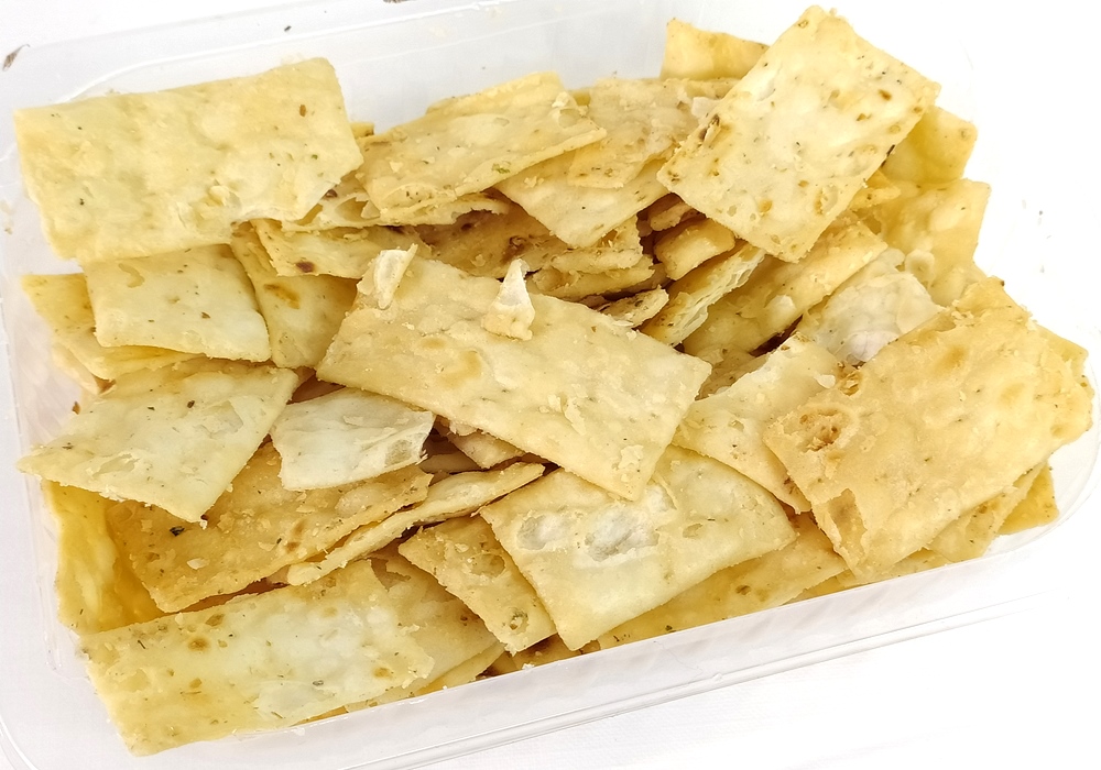 Лаваш чипсы ЧЕСНОК УКРОП Кавказские застолья 1кг